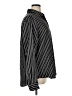 Old Navy 100% Polyester Stripes Black Long Sleeve Blouse Size XL (tall) - photo 4
