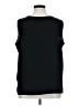 Karen Scott 100% Polyester Black Sleeveless Blouse Size 1X - photo 2