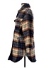 Topshop Plaid Blue Coat Size 0 - photo 5