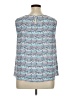 Talbots Outlet Blue Sleeveless Blouse Size 1X - photo 2