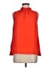 Ted Baker London 100% Polyester Orange Sleeveless Blouse Size 8 (3) - photo 1
