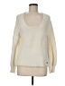 Abercrombie & Fitch 100% Wool Solid Ivory Wool Pullover Sweater Size M - photo 1