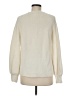 Abercrombie & Fitch 100% Wool Solid Ivory Wool Pullover Sweater Size M - photo 2