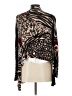 Cache Animal Print Brown Cardigan Size L - photo 2