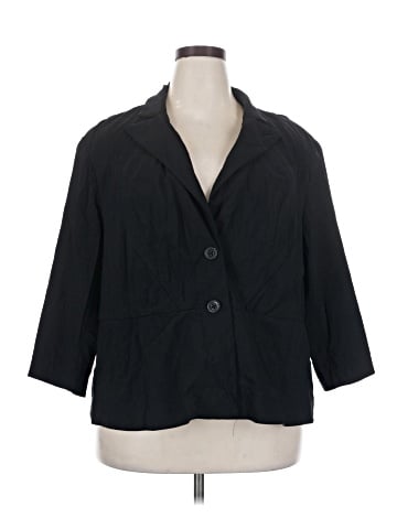 Lane Bryant 3/4 Sleeve Button-Down Shirt (view 1)
