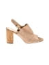 Jessica Simpson Tan Heels Size 9 1/2 - photo 1
