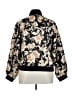 Venus 100% Polyester Floral Black Jacket Size XL - photo 2