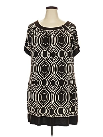 En Focus Studio Short Sleeve Blouse (view 1)