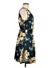 Neesha 100% Polyester Floral Blue Cocktail Dress Size M - photo 4