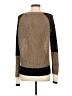 360 Sweater Color Block Brown Pullover Sweater Size S - photo 2