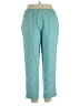 Alia Solid Teal Casual Pants Size 16 - photo 2