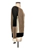 360 Sweater Color Block Brown Pullover Sweater Size S - photo 4