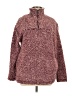 CoffeeShop 100% Polyester Burgundy Pullover Sweater Size M - photo 1