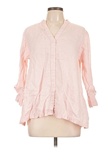 Sympli 3/4 Sleeve Blouse (view 1)
