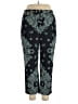 Zara Basic Paisley Teal Casual Pants Size XL - photo 1