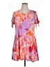 MSK Tropical Purple Casual Dress Size XL - photo 1