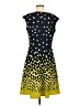 North Style Polka Dots Yellow Cocktail Dress Size 8 - photo 2