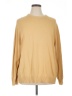 Covington 100% Cotton Solid Tan Pullover Sweater Size XL - photo 1