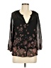 Lovestitch Black 3/4 Sleeve Blouse Size M - photo 1