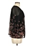 Lovestitch Black 3/4 Sleeve Blouse Size M - photo 4