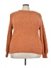 Zenana Orange Pullover Sweater Size 2X - photo 1
