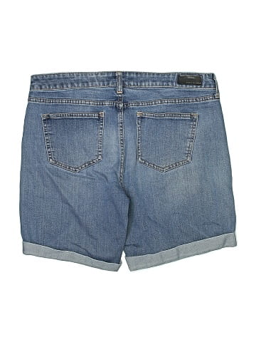 Celebrity Gold Denim Shorts (view 2)