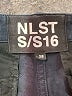 NLST 100% Cotton Chevron-herringbone Blue Casual Pants Size 28 waist - photo 7
