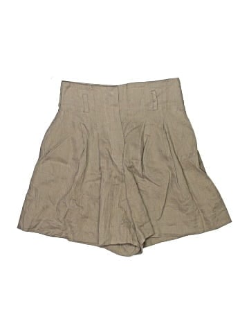 Zara Khaki Shorts (view 1)