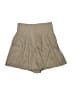 Zara Solid Tan Khaki Shorts Size XS - photo 1
