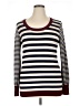 Olive and Oak Stripes Burgundy Pullover Sweater Size XL - photo 1