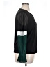 Karl Lagerfeld Paris 100% Polyester Color Block Black Long Sleeve T-Shirt Size L - photo 4