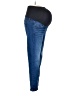 a:glow Blue Jeans Size Med Maternity - photo 4