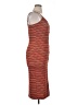 No Boundaries Stripes Orange Casual Dress Size L - photo 4
