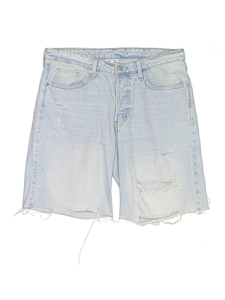 Pre-owned &denim By H&m Denim Shorts In Blue
