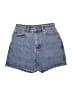 ASOS Blue Denim Shorts Size 6 - photo 1