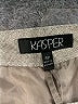 Kasper 100% Polyester Chevron-herringbone Gray Dress Pants Size 4 (petite) - photo 6