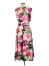 Kasper Tropical Pink Cocktail Dress Size 10 - photo 2