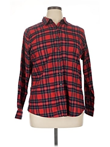 Weatherproof Long Sleeve Button-Down Shirt (view 1)