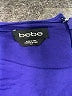 Bebe Solid Blue Cocktail Dress Size S - photo 7