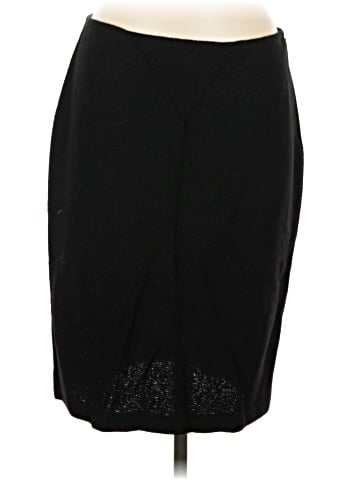 St. John Caviar Wool Skirt (view 1)