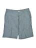 Van Heusen 100% Cotton Chevron-herringbone Blue Shorts Size 32 waist - photo 1