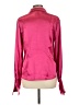 I.N. Studio 100% Polyester Pink Long Sleeve Blouse Size L - photo 2