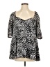 Kiyonna Black 3/4 Sleeve Blouse Size 18 - 20 Plus - photo 1