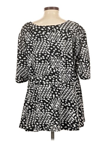 Kiyonna 3/4 Sleeve Blouse (view 2)