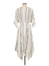 Lulus 100% Rayon Stripes Silver Casual Dress Size S - photo 2