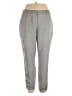White House Black Market 100% Polyester Solid Gray Cargo Pants Size 14L - photo 1