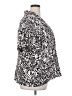 Perceptions 100% Polyester White Blazer Size 24 - photo 4