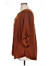 DR2 100% Polyester Brown 3/4 Sleeve Blouse Size 1X - photo 5