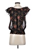 Marisol Black Short Sleeve Blouse Size S - photo 2