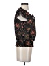 Marisol Black Short Sleeve Blouse Size S - photo 4